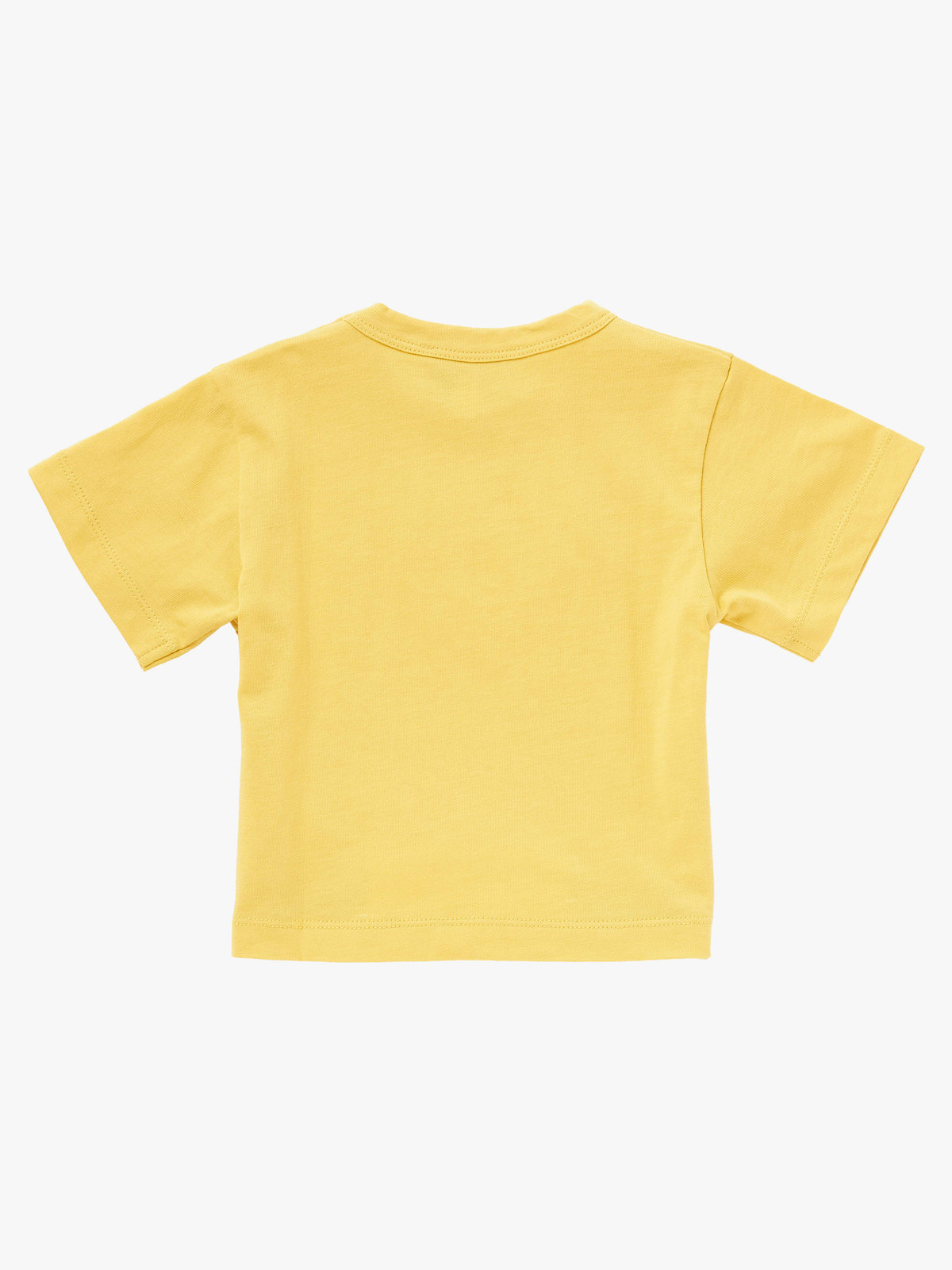 ENFANT ベビー ベビー "b." ロゴ スター コットン 半袖 Tシャツ "Domi" イエロー