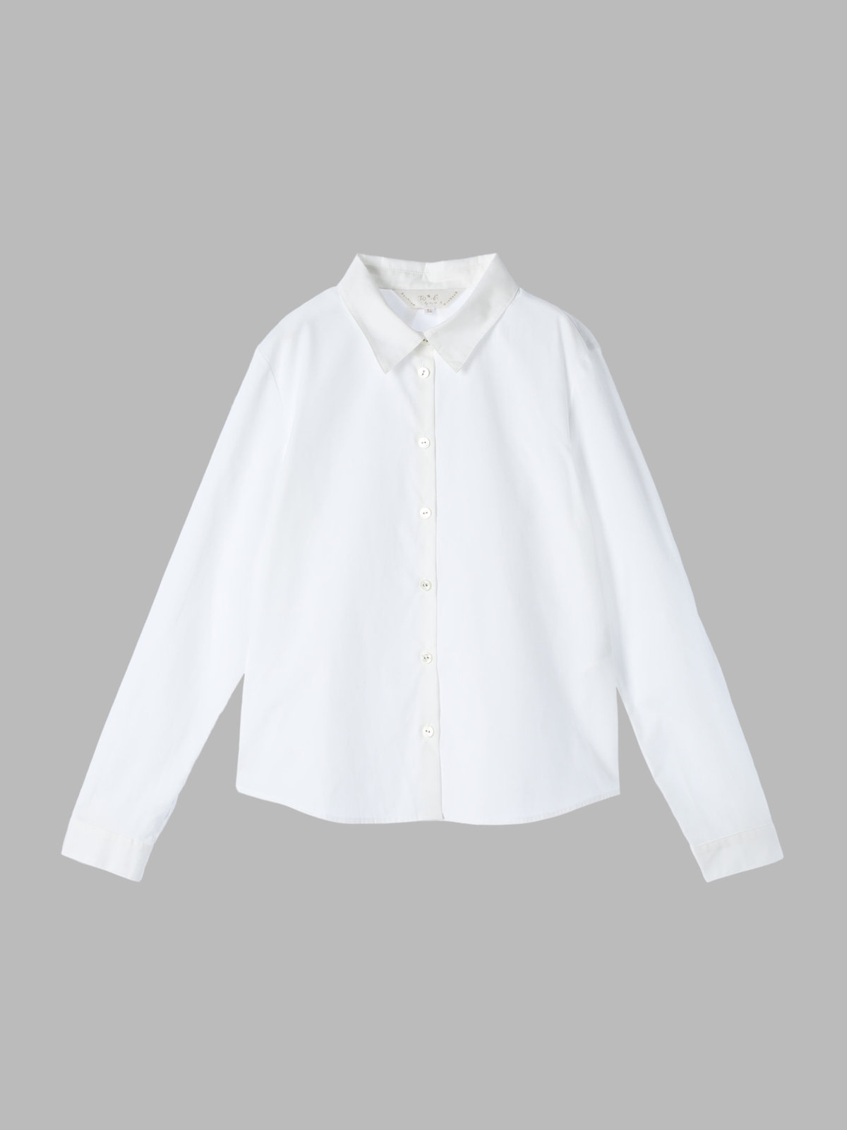 To b. by agnès b. 【Outlet】コットンブロードシャツ ホワイト