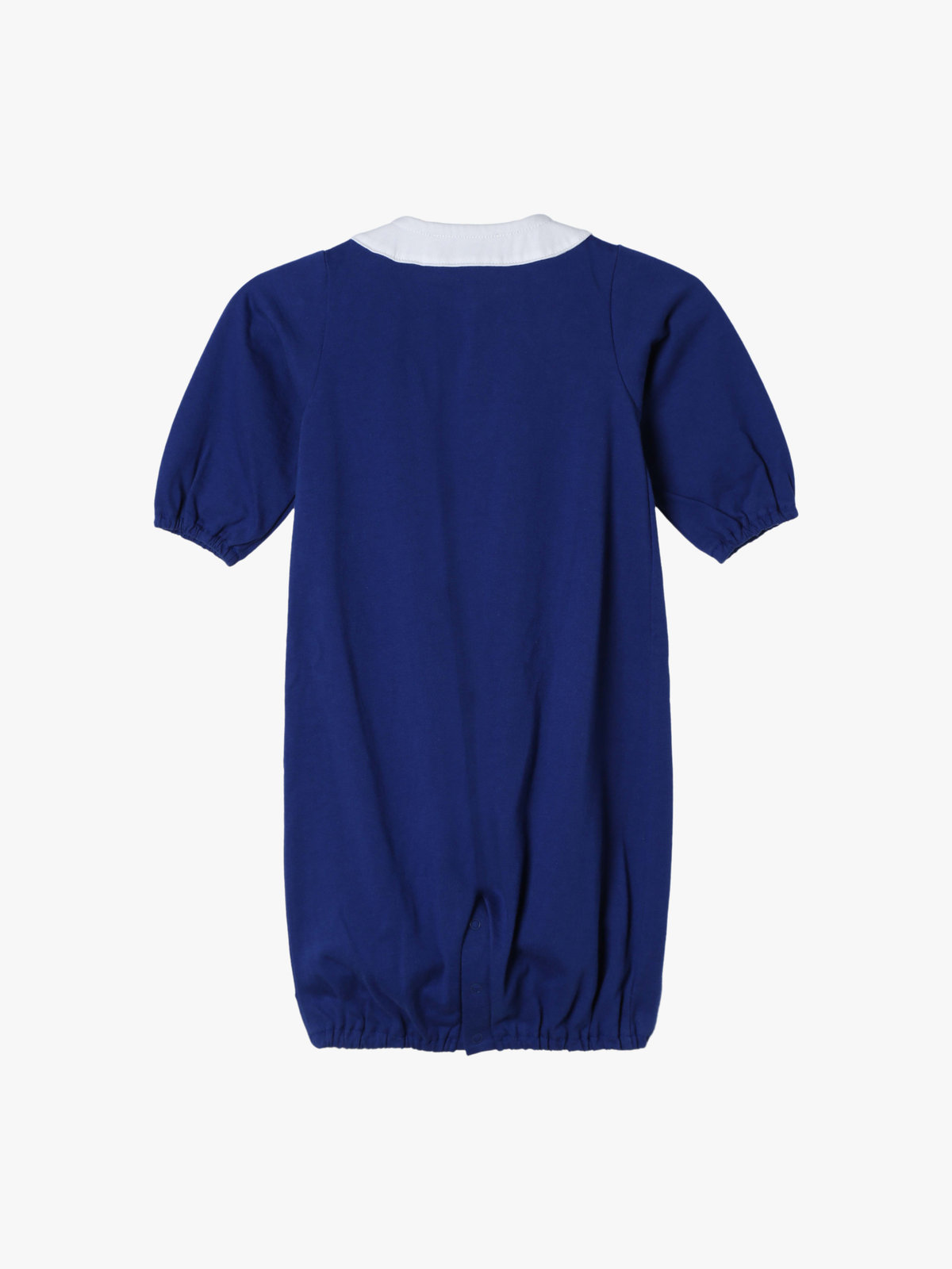 ENFANT ベビー ベビー トロンプルイユ コットン 長袖 2wayオール ネイビー