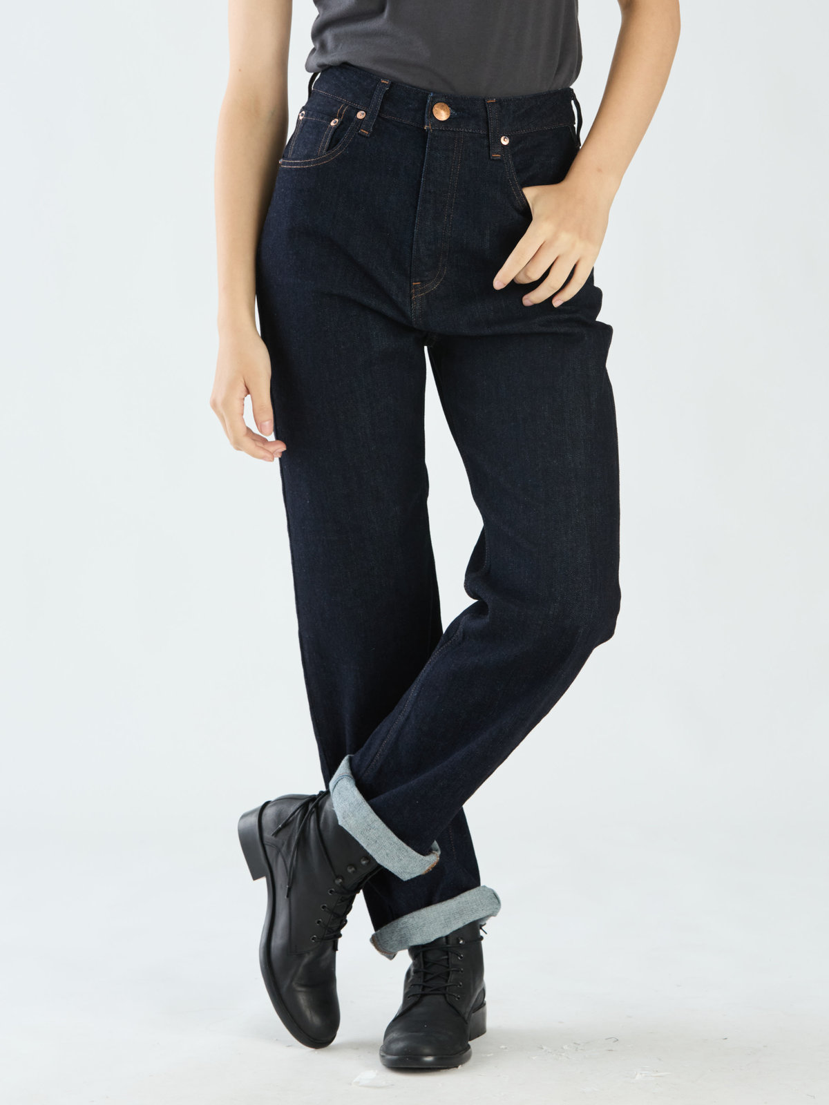 To b. by agnès b. To b. by agnes b. x RED CARD TOKYO ONE DAY WITH TO B. ストレートジーンズ ネイビー