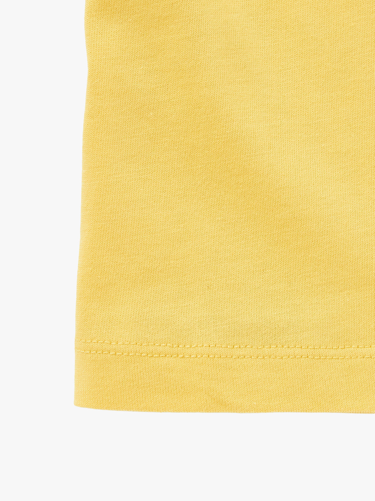 ENFANT ベビー ベビー "b." ロゴ スター コットン 半袖 Tシャツ "Domi" イエロー