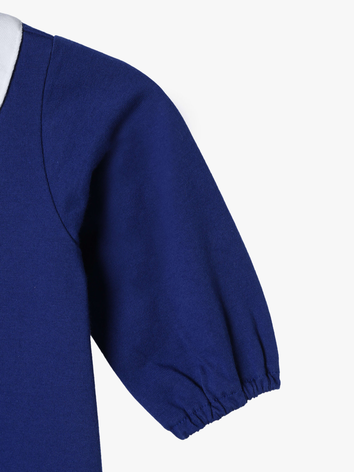 ENFANT ベビー ベビー トロンプルイユ コットン 長袖 2wayオール ネイビー