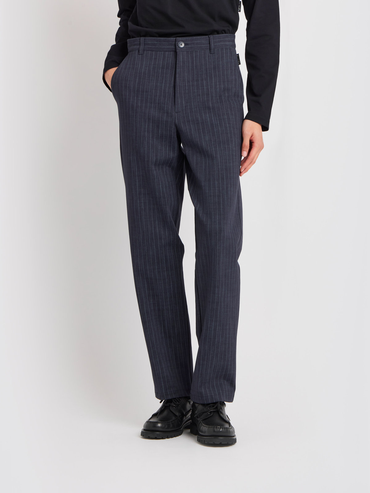 HOMME メンズ メンズ ストライプ パンツ ”Barbi” ブルー系その他