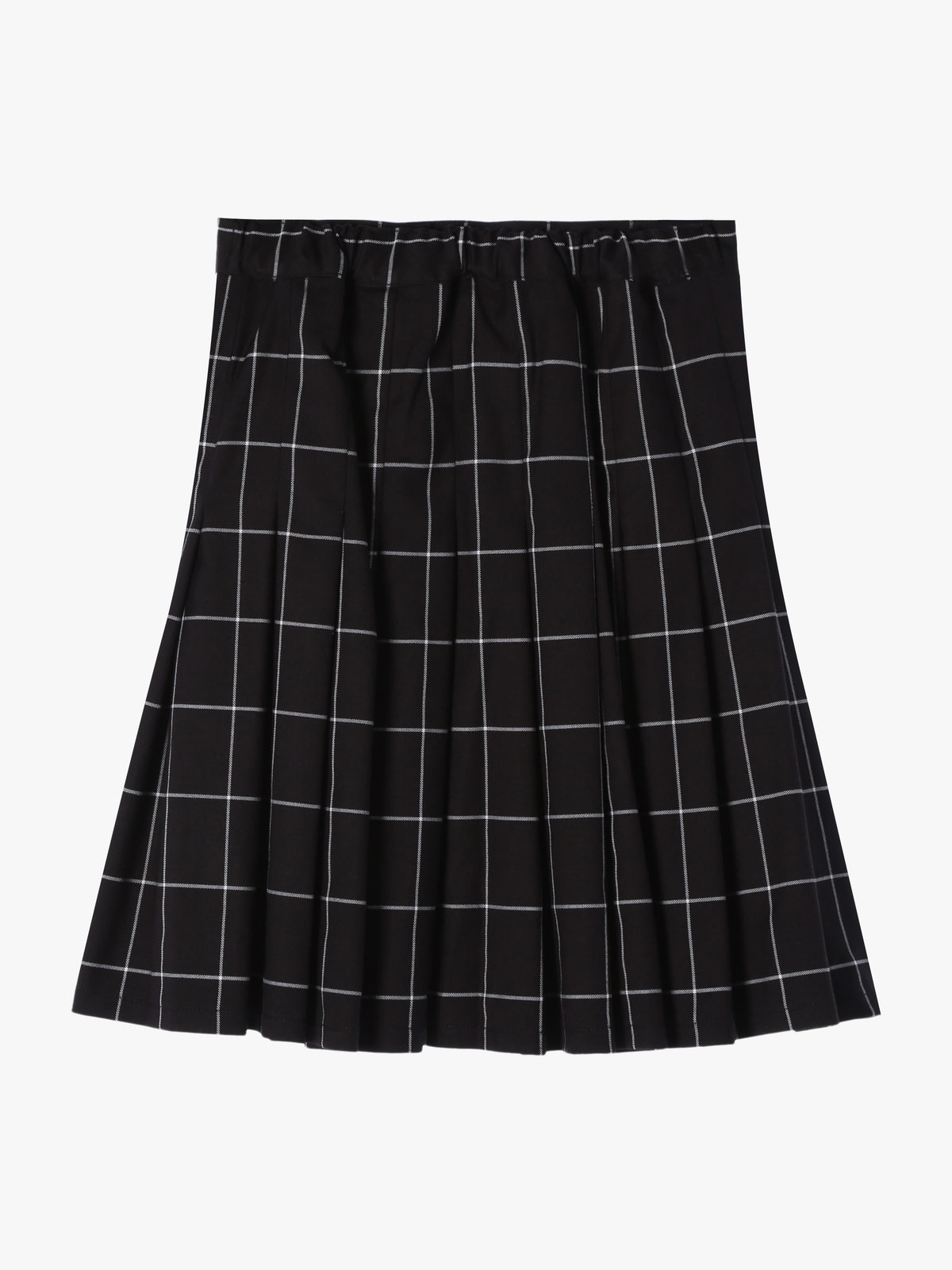 ENFANT ガールズ 【Outlet】CAT0 E JUPE キッズ キルトスカート ブラック