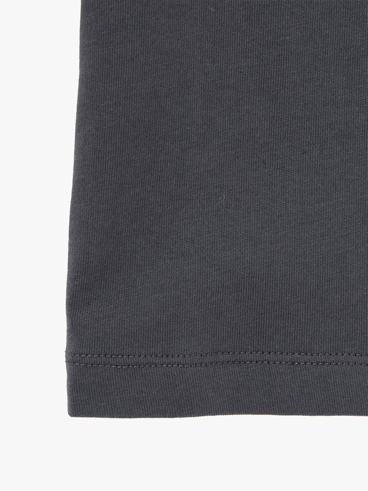 ENFANT ベビー ベビー "b." ロゴ スター コットン 半袖 Tシャツ "Domi" グレー