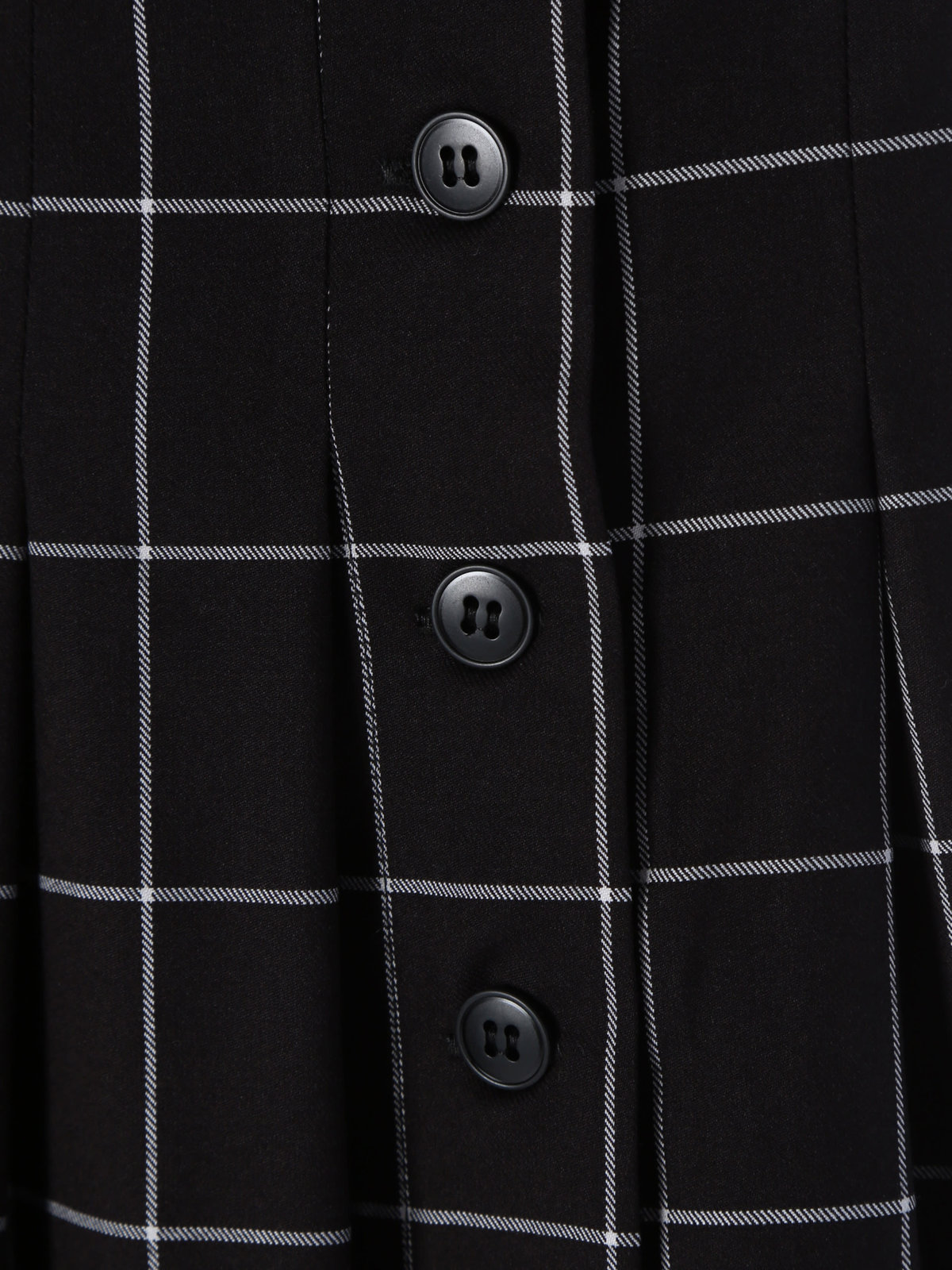 ENFANT ガールズ 【Outlet】CAT0 E JUPE キッズ キルトスカート ブラック