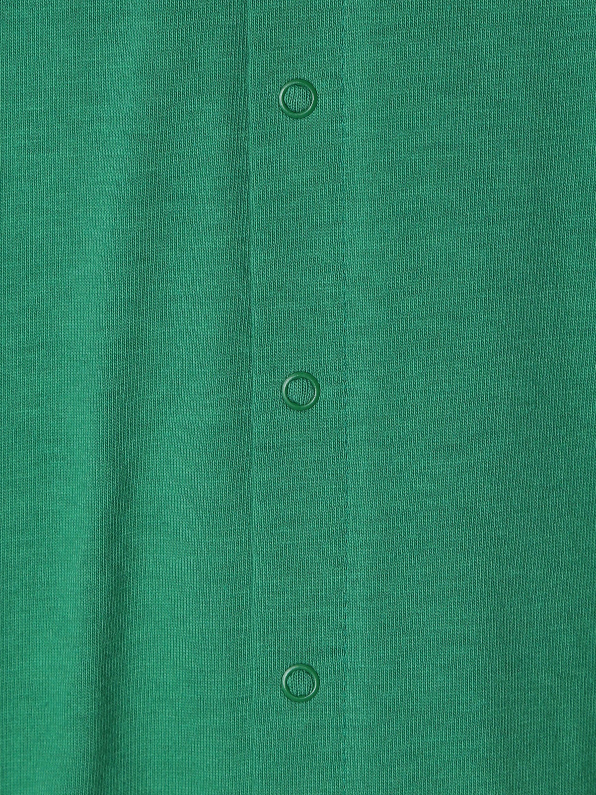 ENFANT ベビー ベビー トロンプルイユ コットン 長袖 2wayオール グリーン