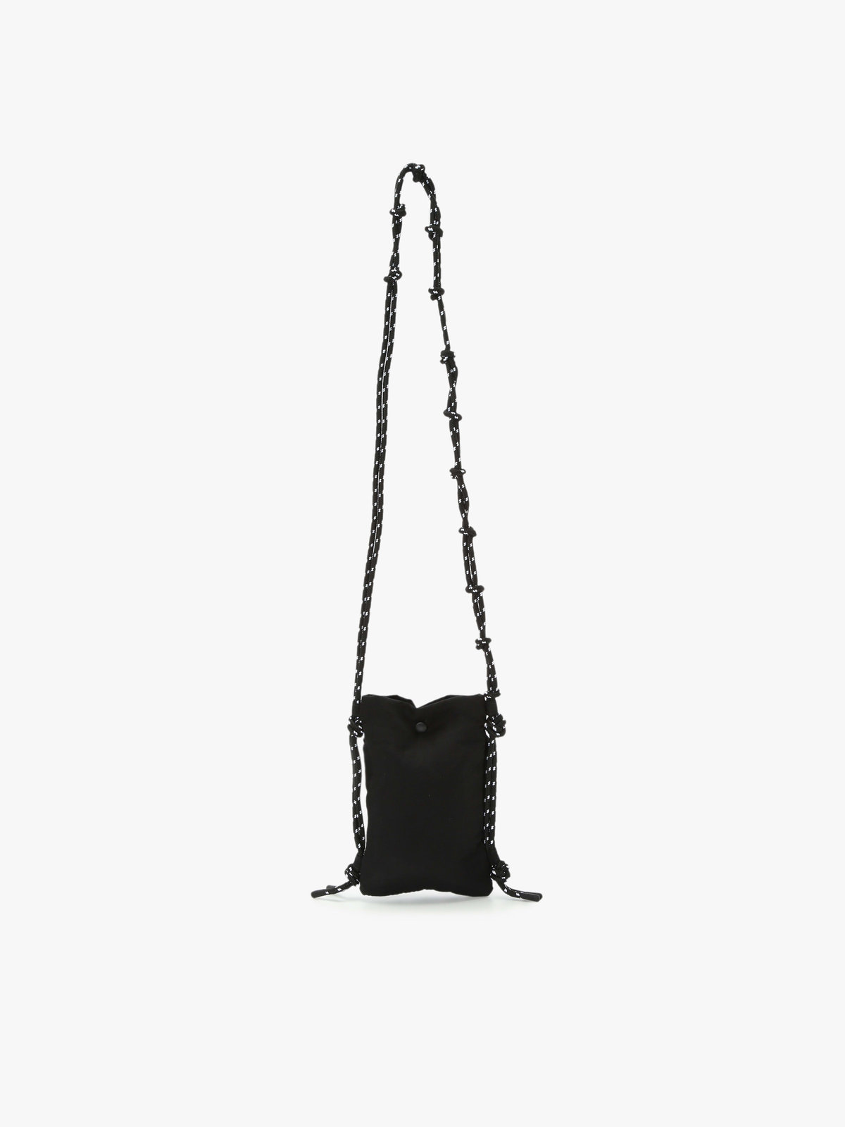 To b. by agnès b. 【Outlet】ナイロン ミニショルダーポシェット ブラック