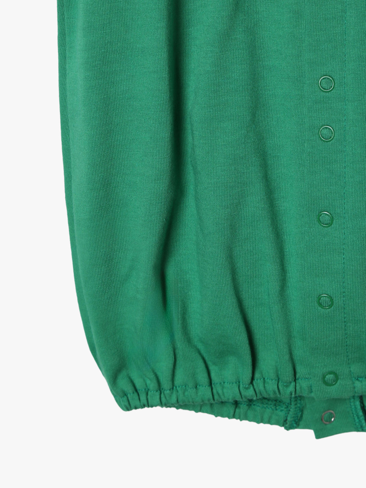 ENFANT ベビー ベビー トロンプルイユ コットン 長袖 2wayオール グリーン