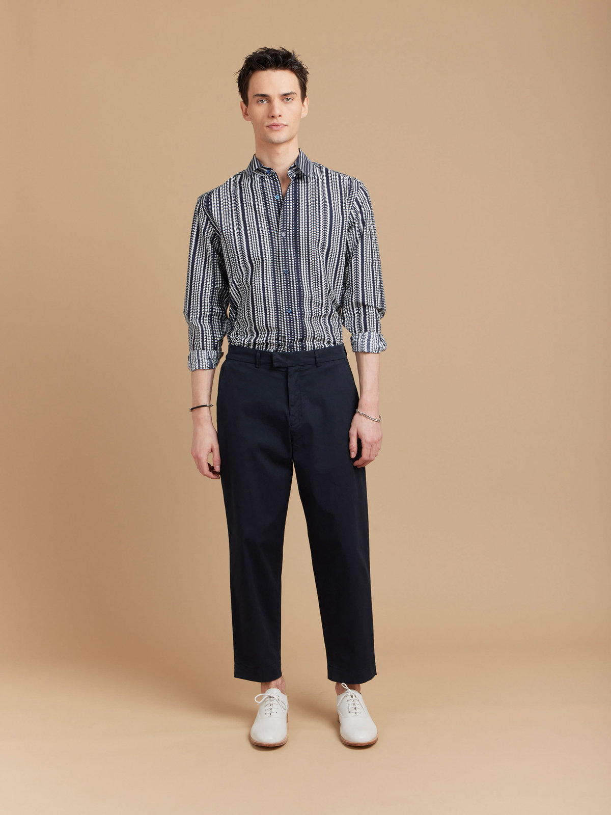 HOMME メンズ 【Outlet】AM01 PANTALON パンツ ネイビー