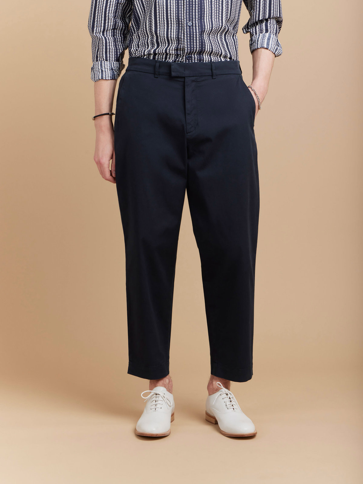 HOMME メンズ 【Outlet】AM01 PANTALON パンツ ネイビー