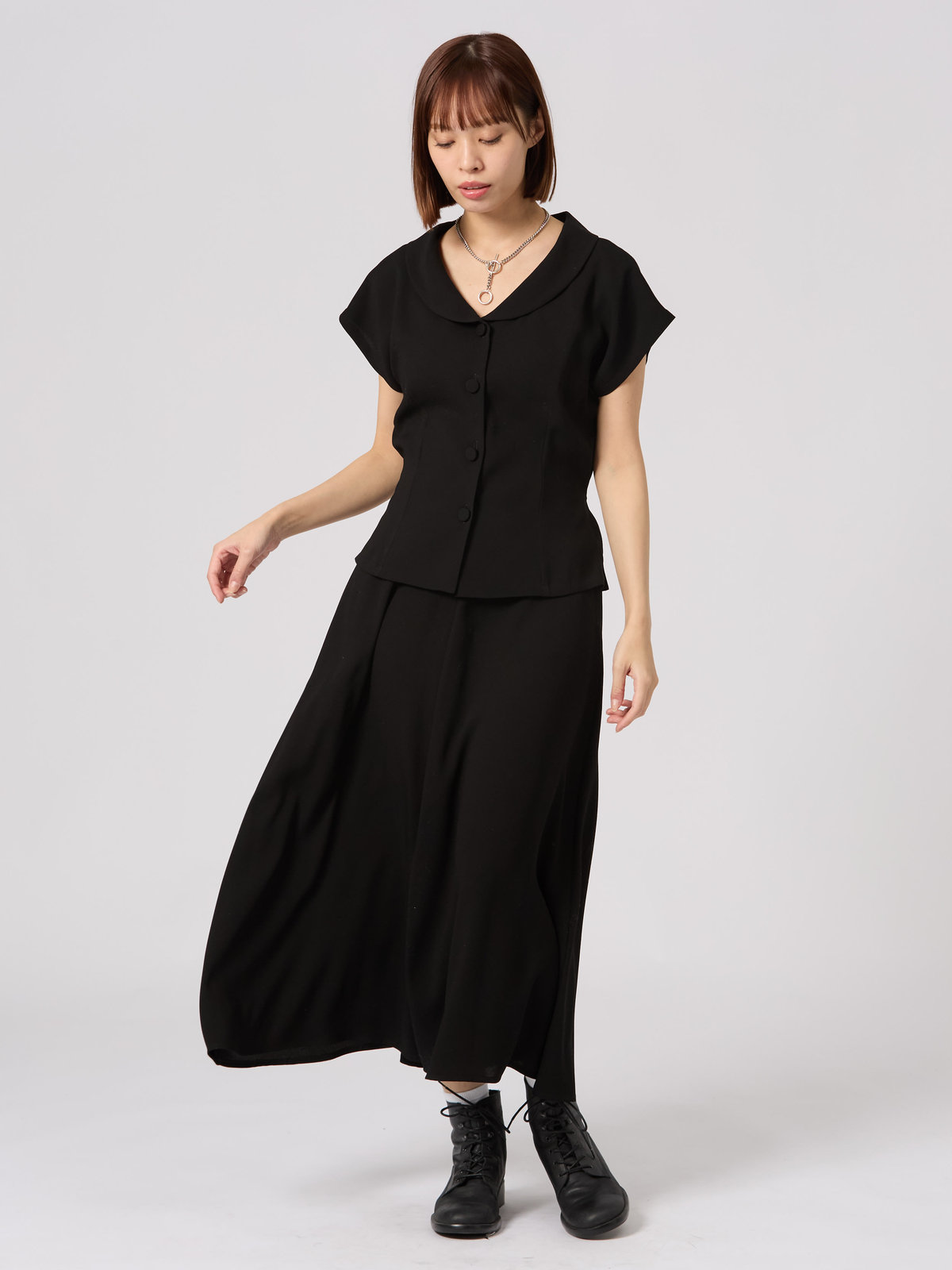 FEMME ウィメンズ 【Outlet】U700 CHEMISE ブラウス ブラック