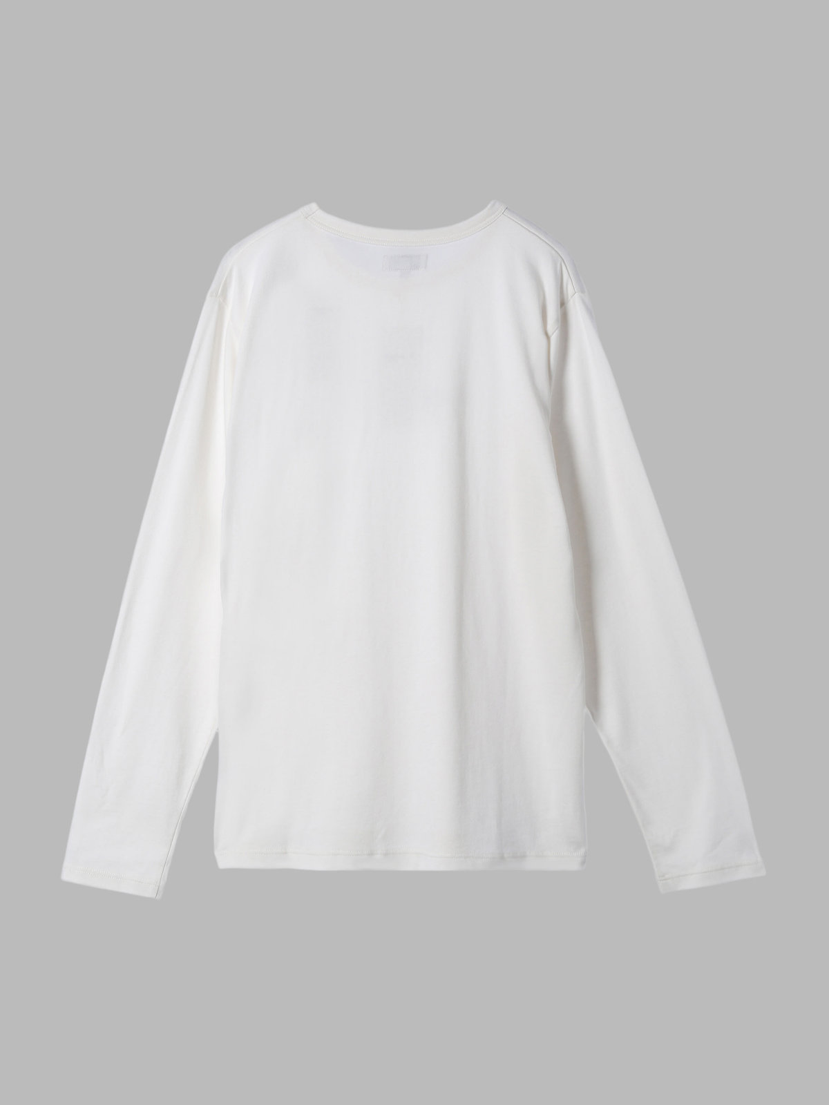 HOMME メンズ メンズ ロゴ プリント 長袖 Tシャツ ”New Coulos” ホワイト