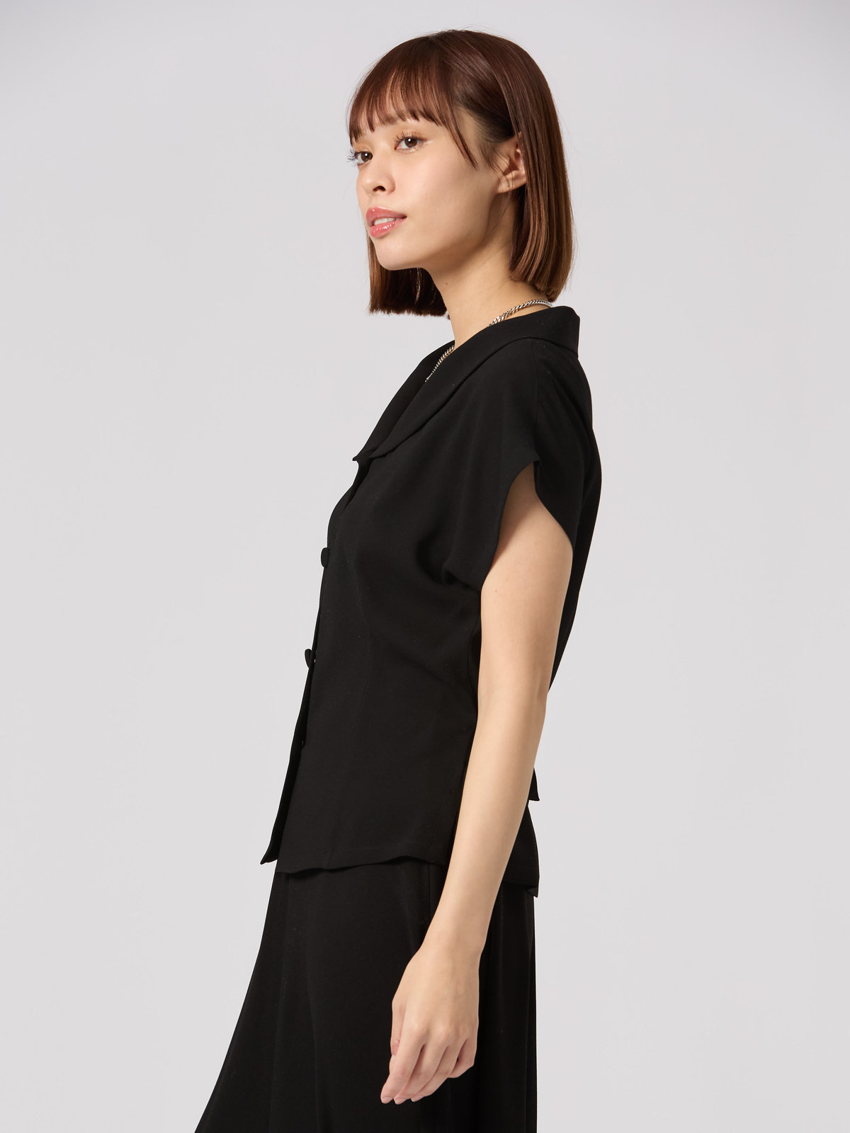 FEMME ウィメンズ 【Outlet】U700 CHEMISE ブラウス ブラック