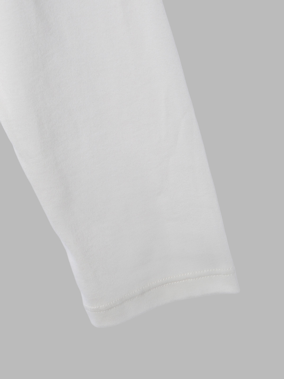 HOMME メンズ メンズ ロゴ プリント 長袖 Tシャツ ”New Coulos” ホワイト