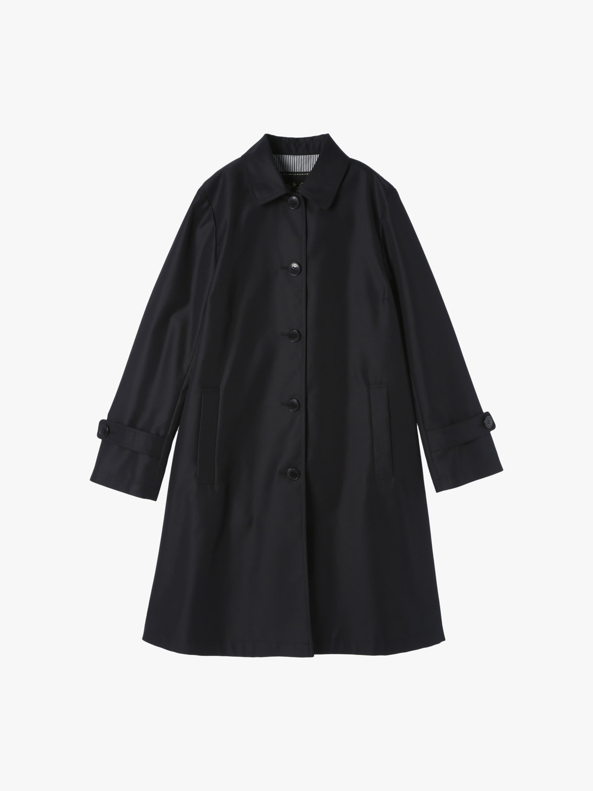 To b. by agnès b. 【Outlet】Aライン コート "Pimilico" ブラック
