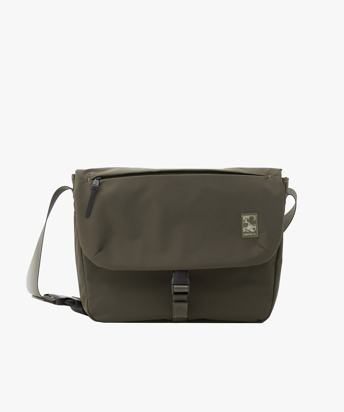 VOYAGE メンズ バッグ＆ウォレット ナイロン ラージ ショルダーバッグ "Trip" ZAH01-09 グリーン