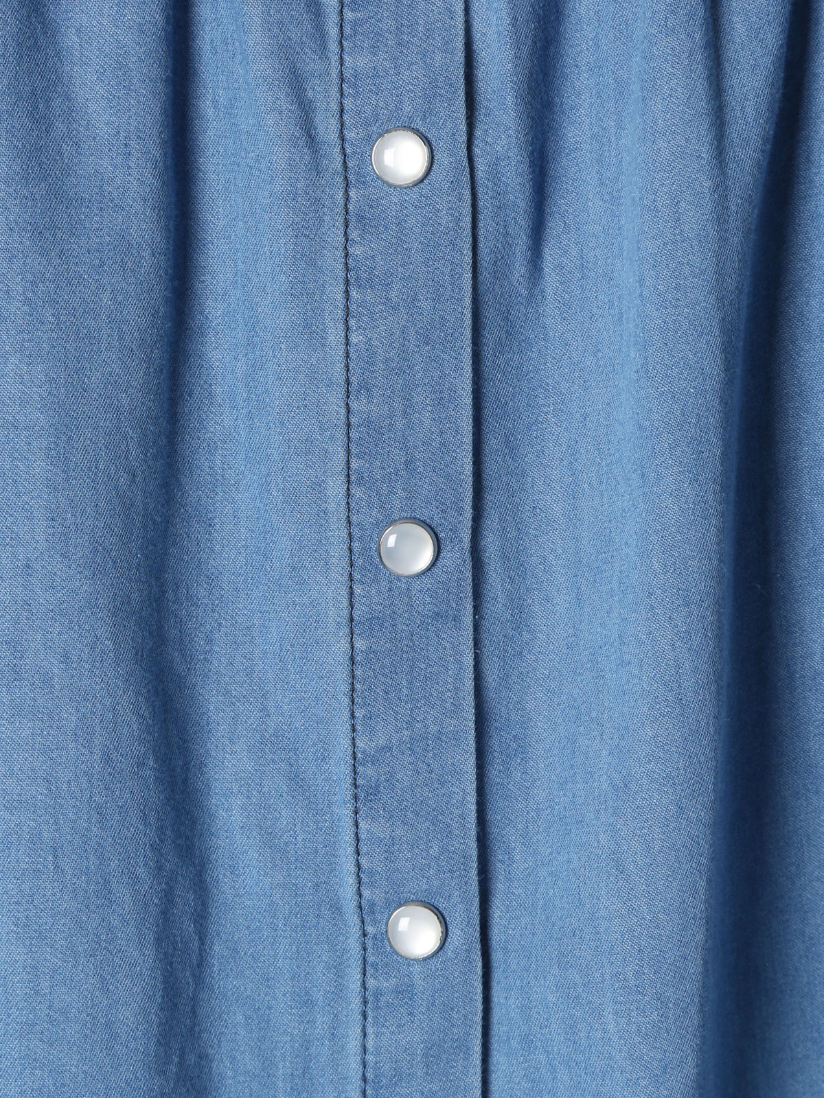 ENFANT ガールズ TN45 E JUPE キッズ プレッションスカート ブルー
