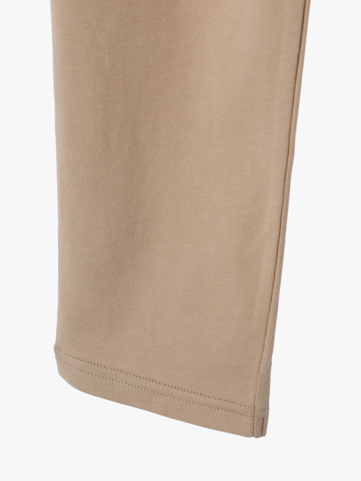 ENFANT ユニセックス キッズ "b."ロゴ刺繍 コットン パンツ ブラウン