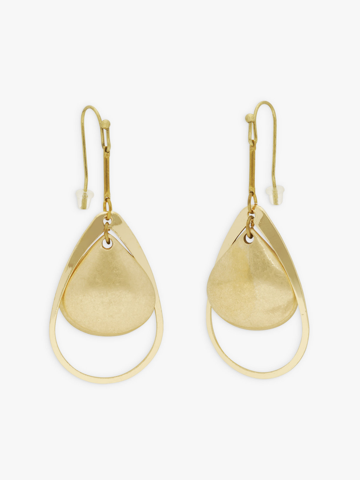 FEMME ウィメンズ ティアドロップ ピアス ”Molly” ゴールド