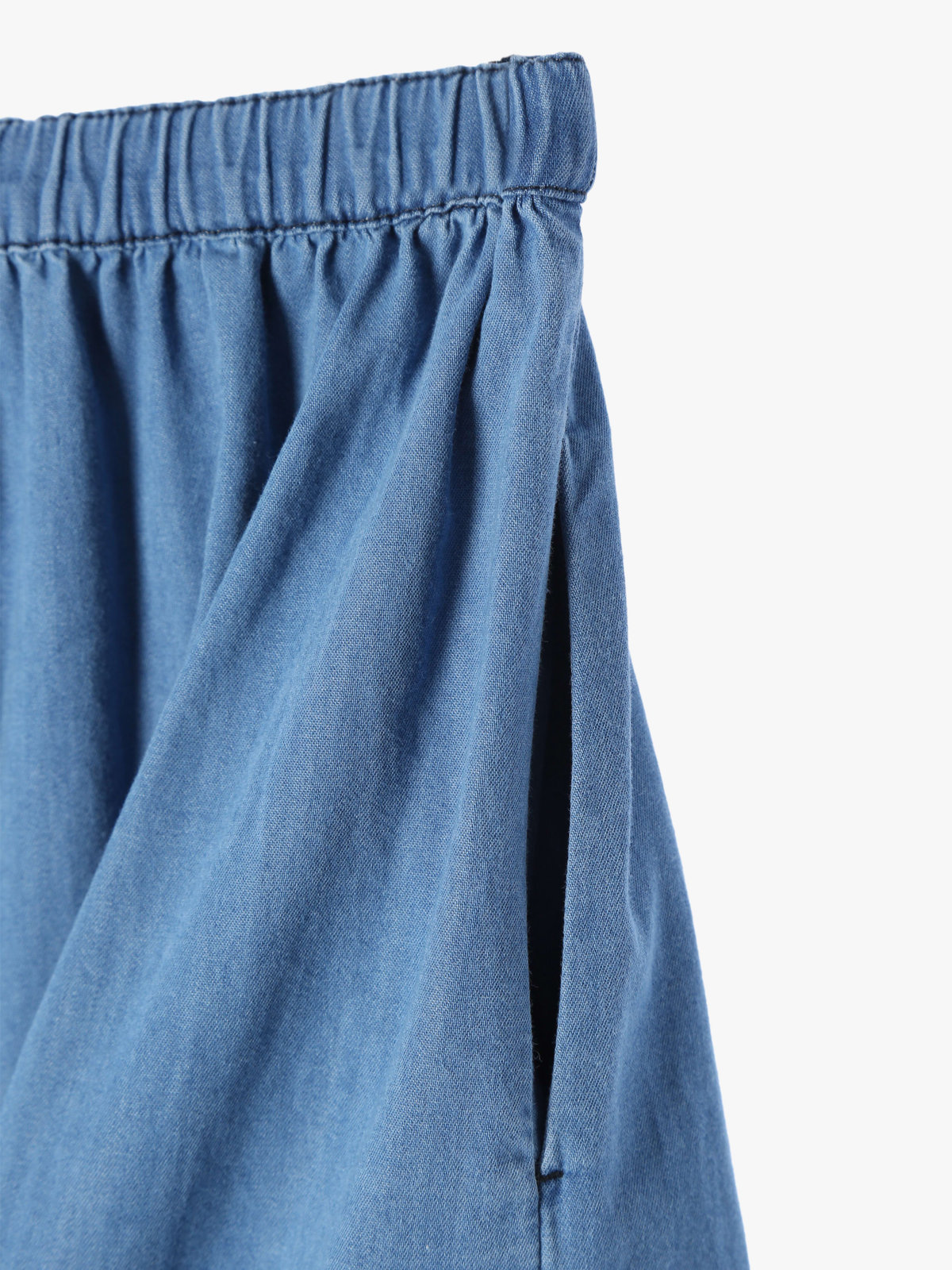 ENFANT ガールズ TN45 E JUPE キッズ プレッションスカート ブルー