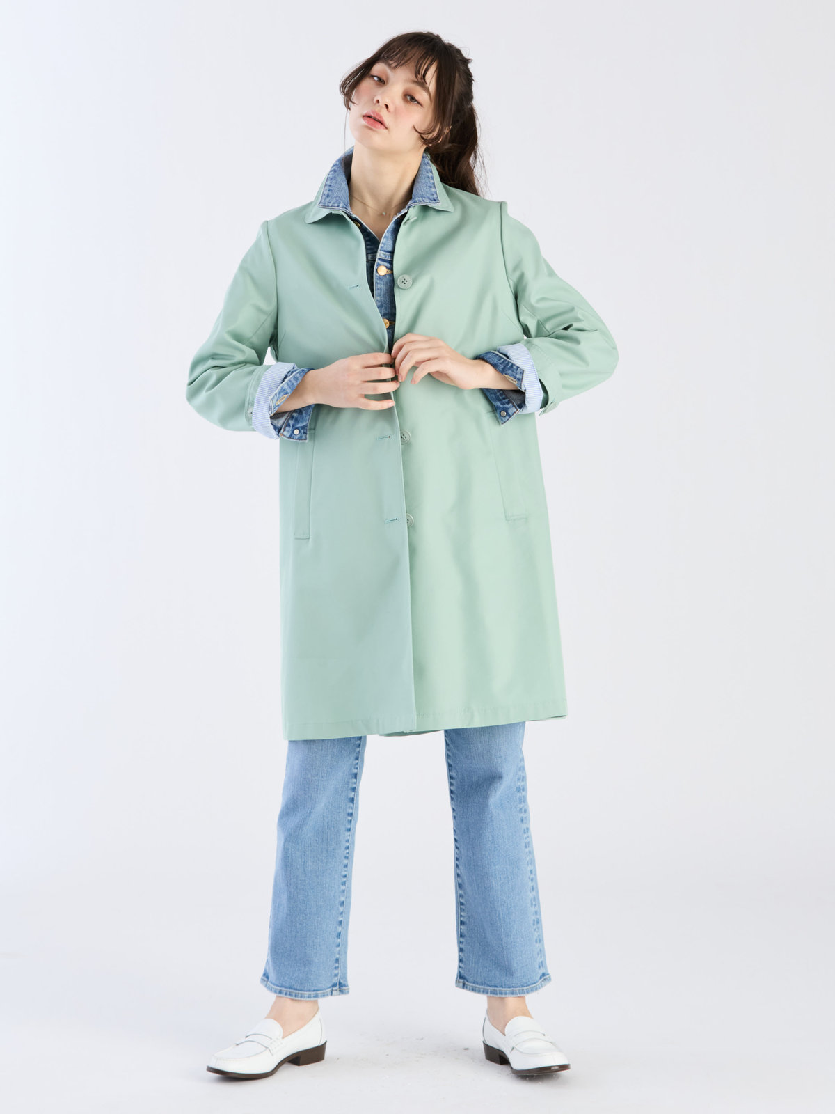 To b. by agnès b. 【Outlet】ピミリココート グリーン