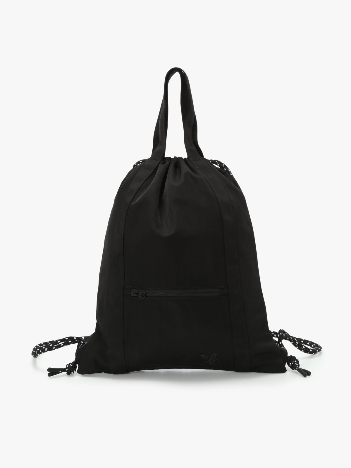 To b. by agnès b. 【Outlet】ナイロン 2WAYバッグ ブラック