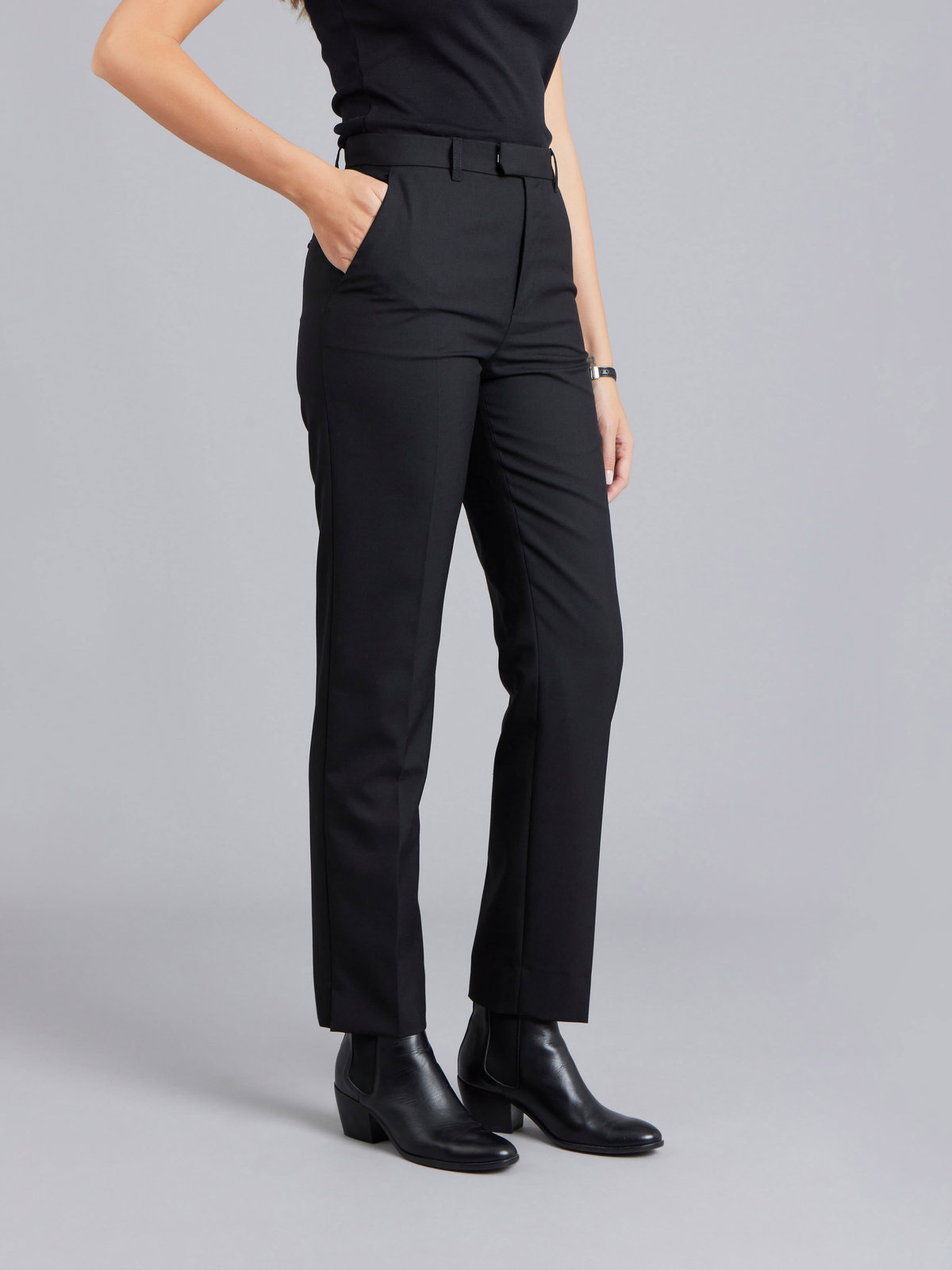 FEMME ウィメンズ US55 PANTALON パンツ ブラック