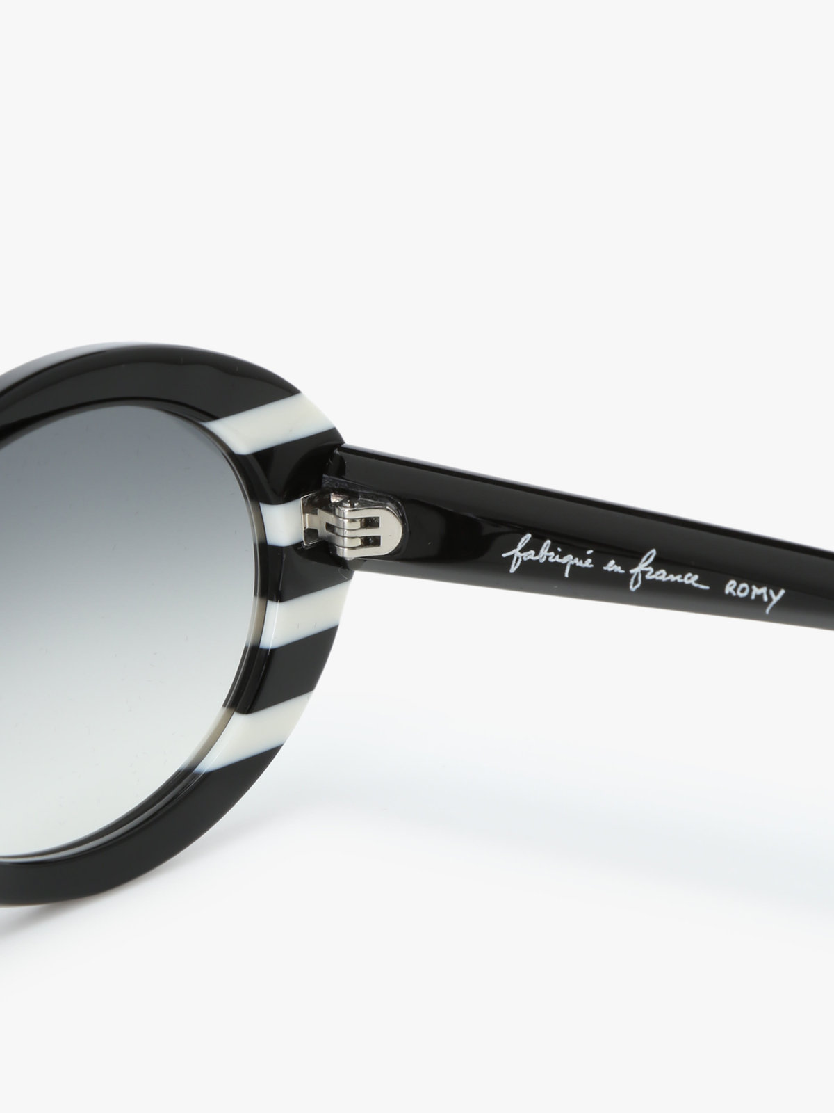 FEMME ウィメンズ ボーダー サングラス "Romy" ブラック