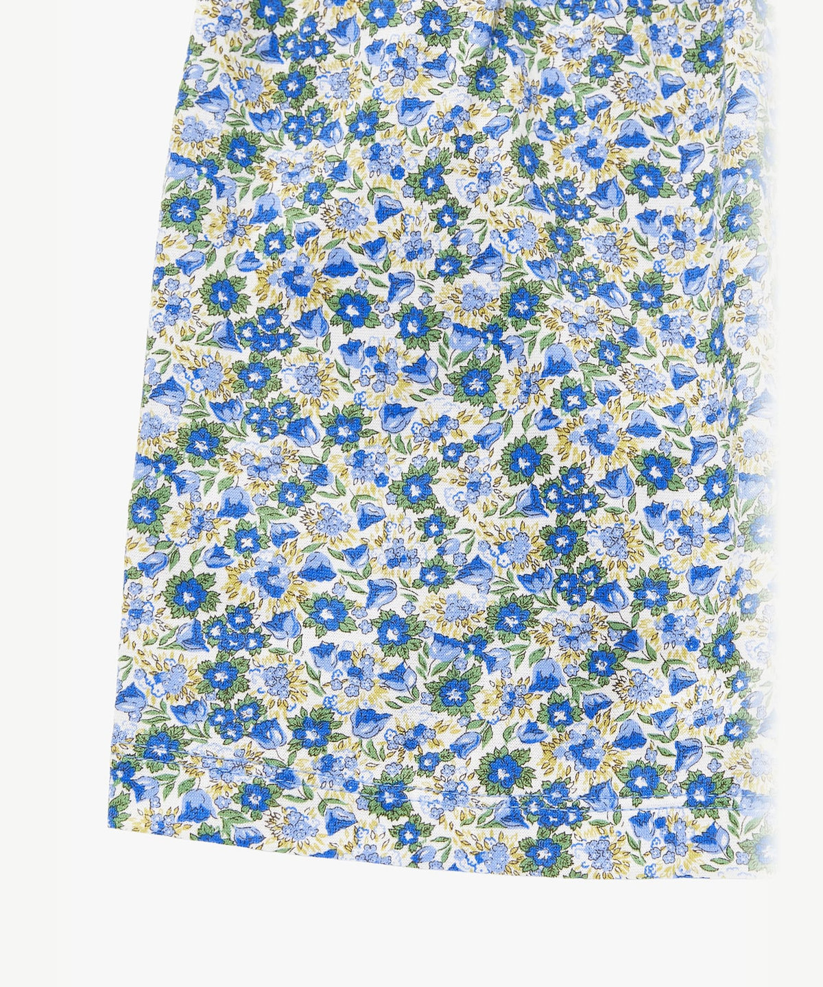 ENFANT ガールズ キッズ フラワープリント コットン ノースリーブ ワンピース ブルー系その他