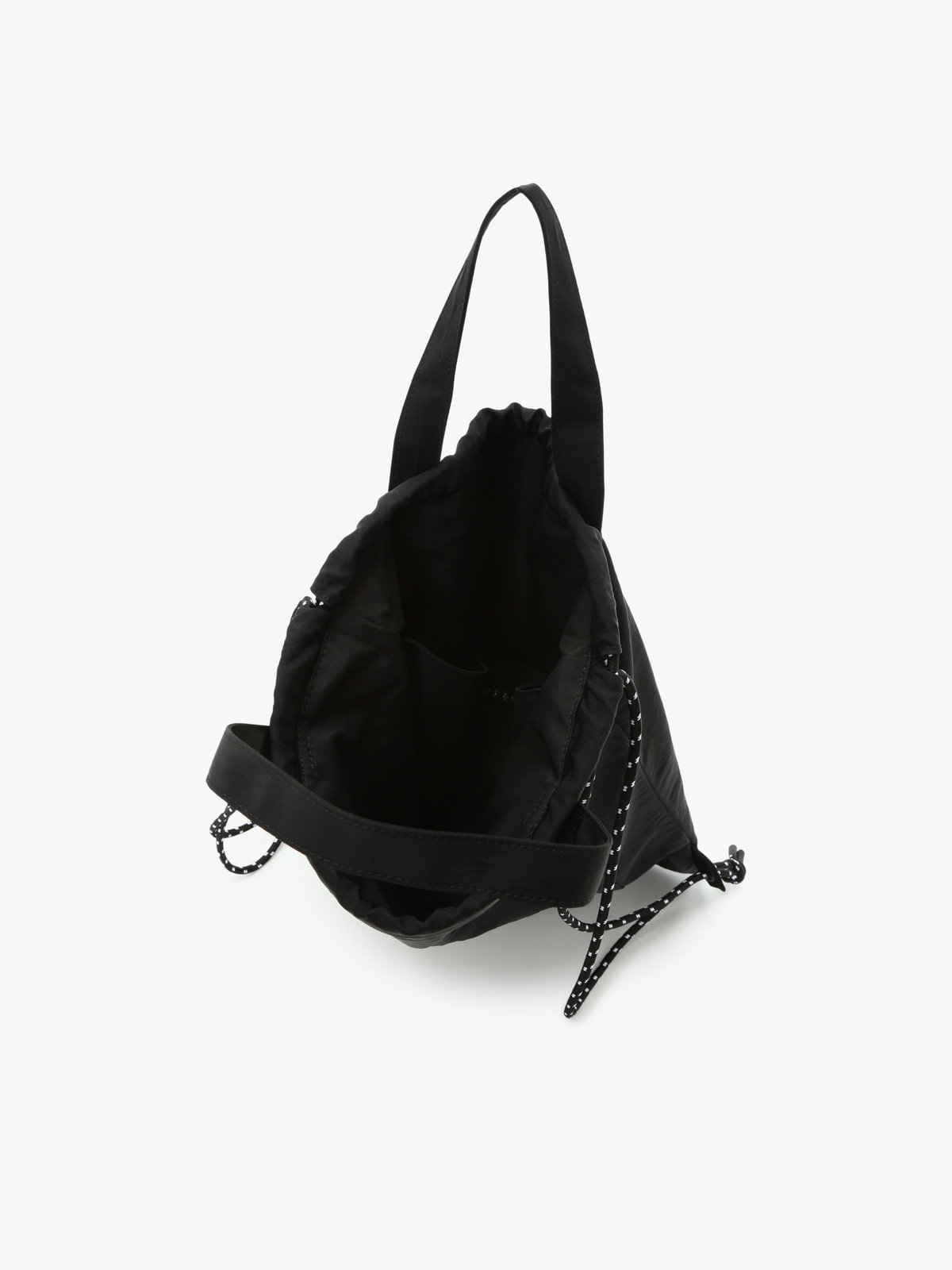 To b. by agnès b. 【Outlet】ナイロン 2WAYバッグ ブラック