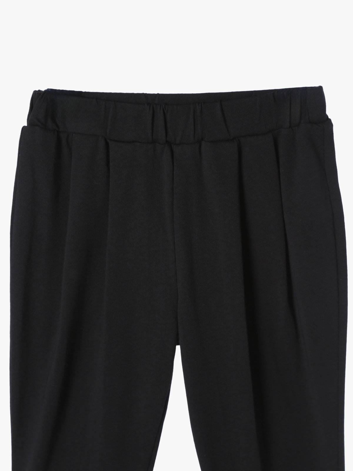 ENFANT ベビー ベビー "b."ロゴ刺繍 コットン パンツ ブラック