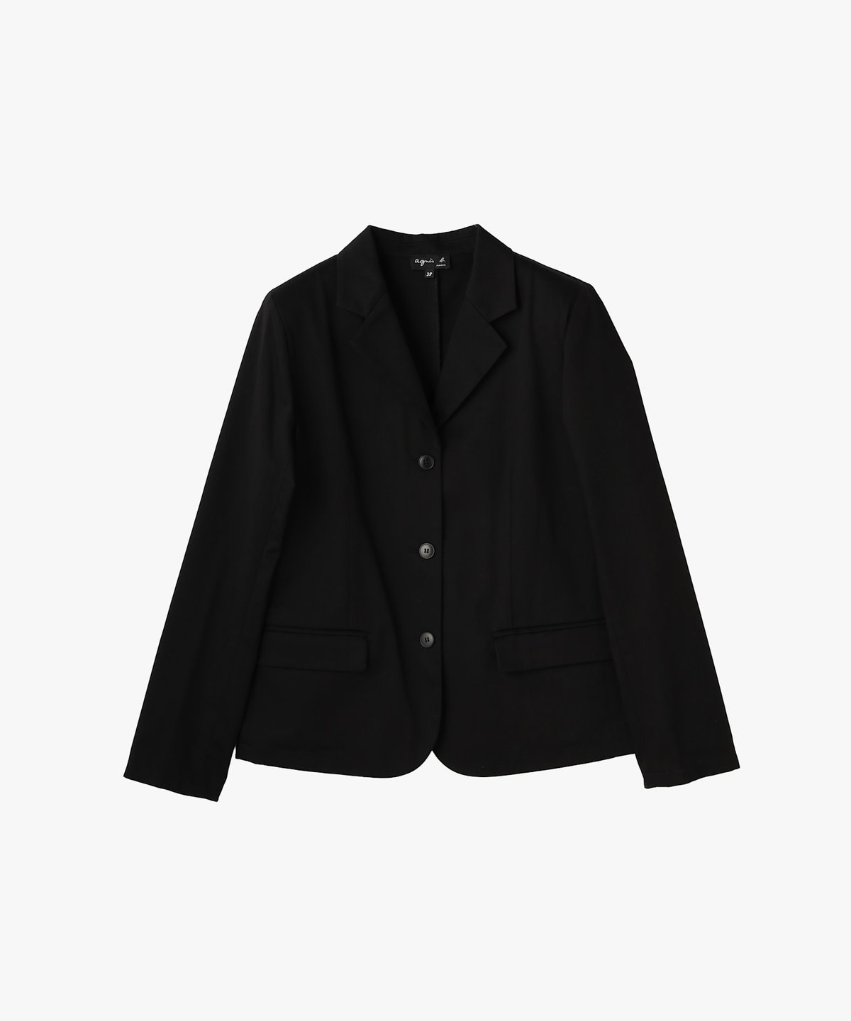 FEMME ウィメンズ コットン 長袖 ショートジャケット "Louiza" ブラック