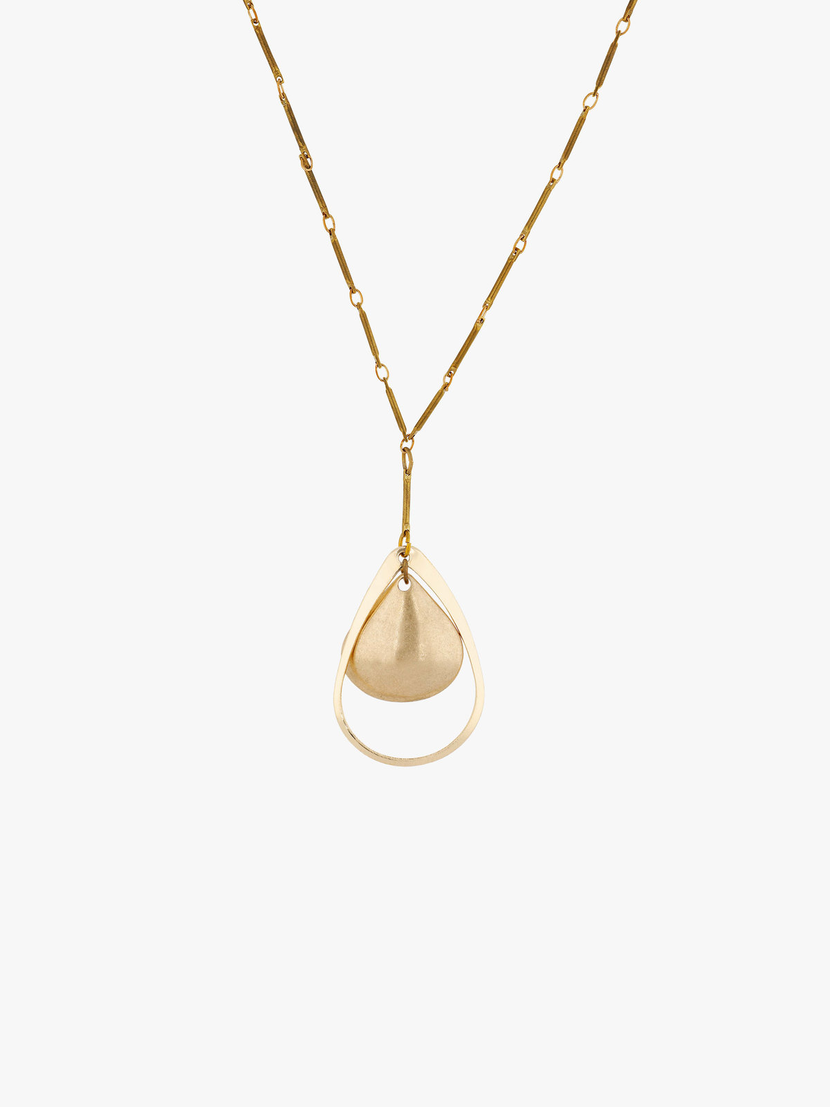 FEMME ウィメンズ ティアドロップ ネックレス ”Molly” ゴールド
