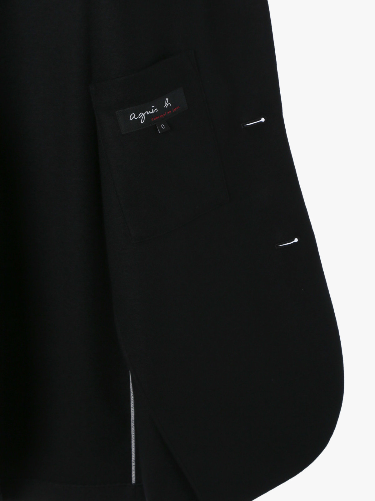 HOMME メンズ メンズ ウール テーラードジャケット ”Greenford Large” ブラック