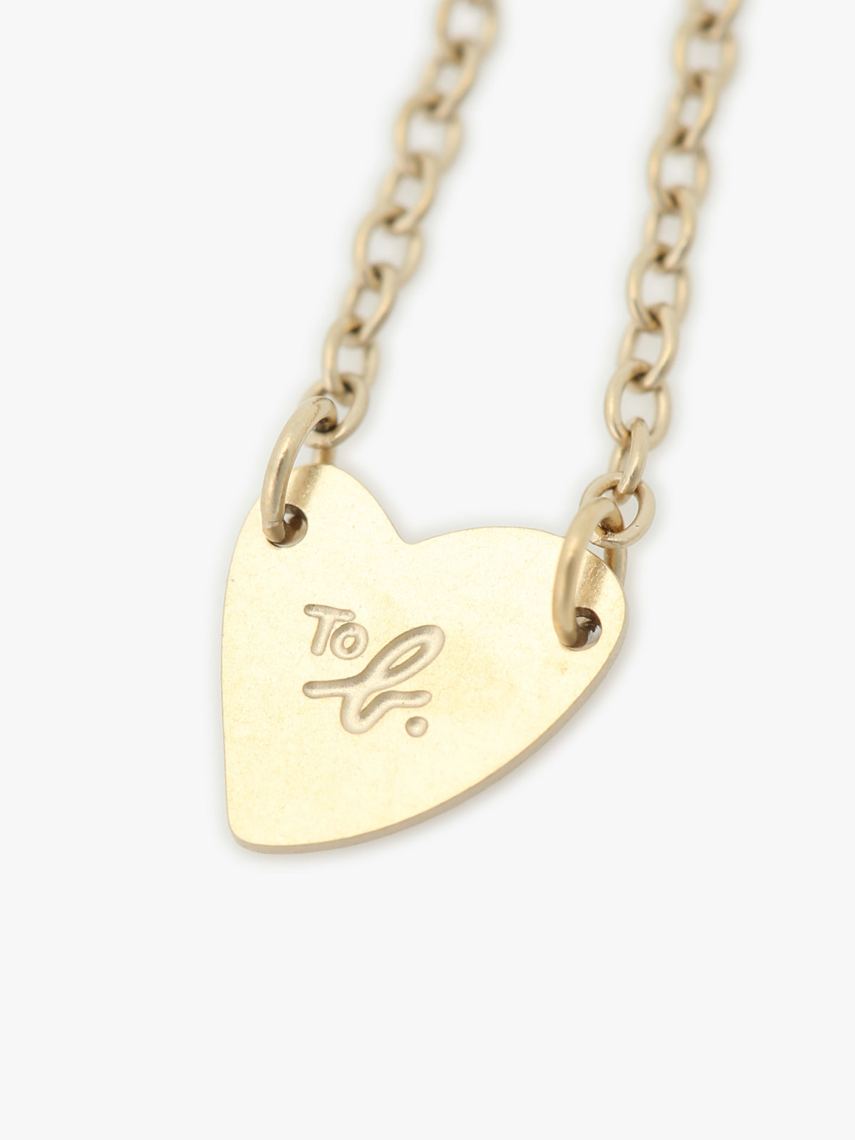To b. by agnès b. 【Outlet】ハートリング ゴールド