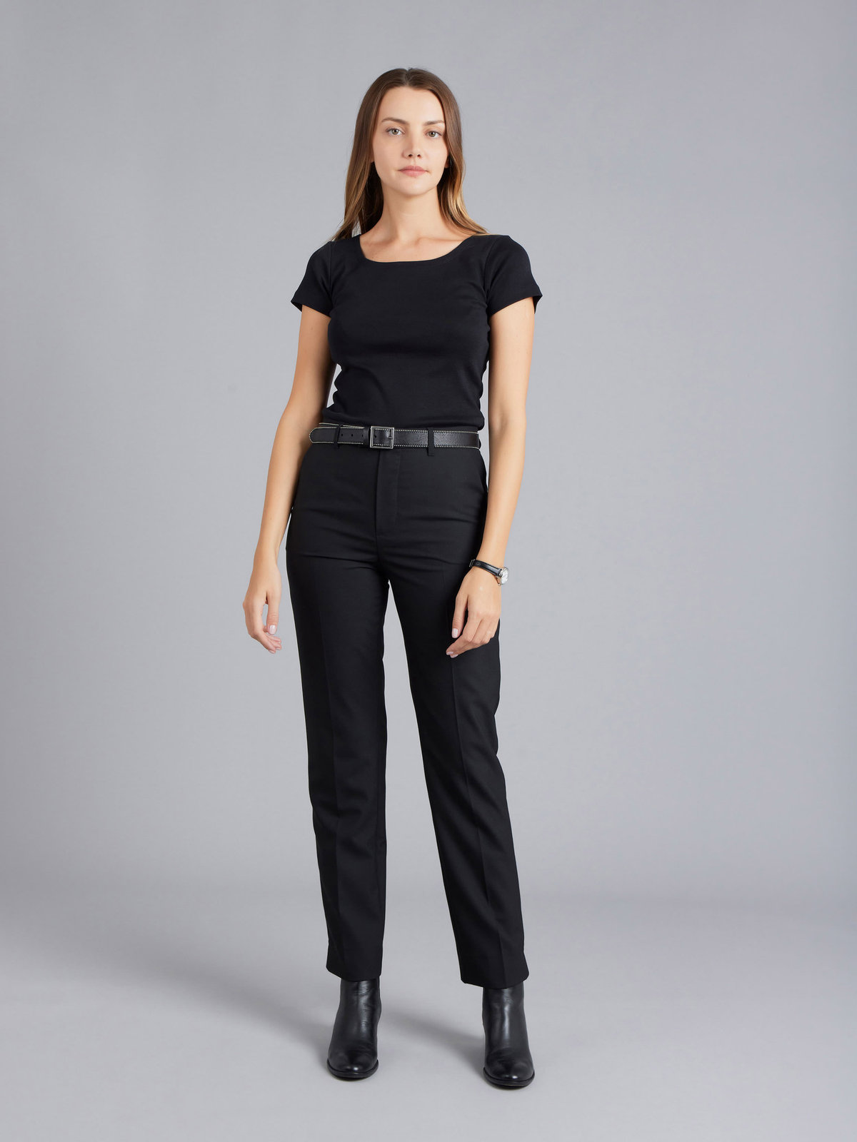 FEMME ウィメンズ US55 PANTALON パンツ ブラック