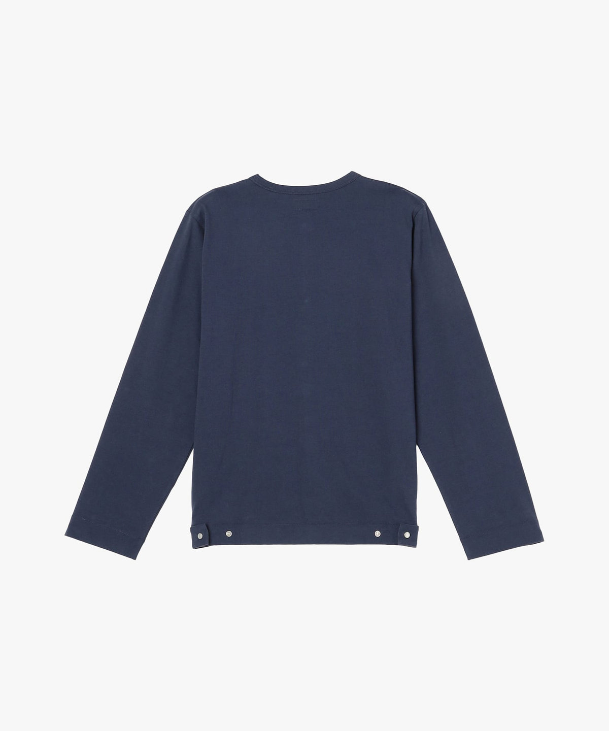 HOMME メンズ メンズ オーガニックコットン 長袖 カーディガンプレッション ブルー系その他