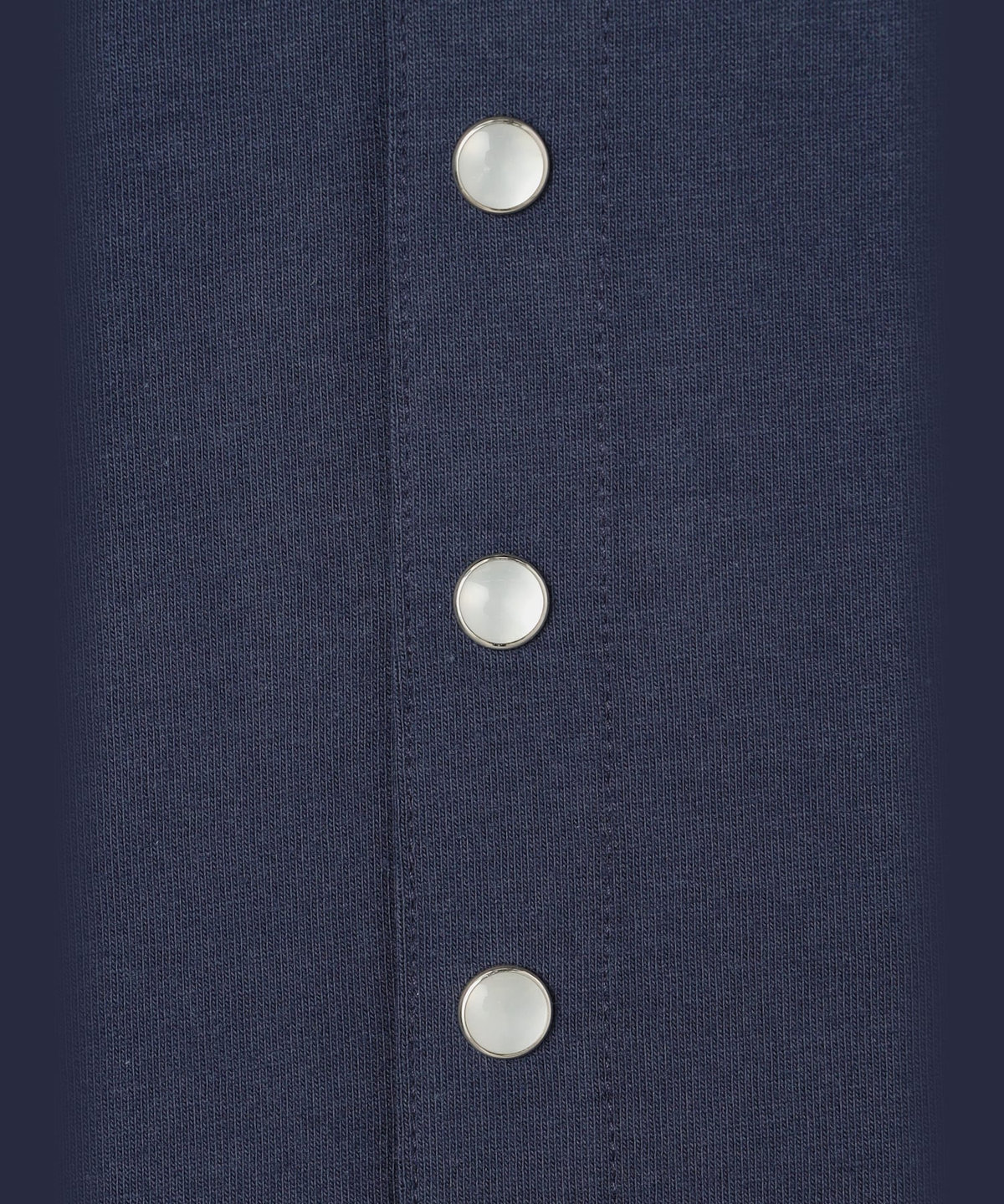 HOMME メンズ メンズ オーガニックコットン 長袖 カーディガンプレッション ブルー系その他