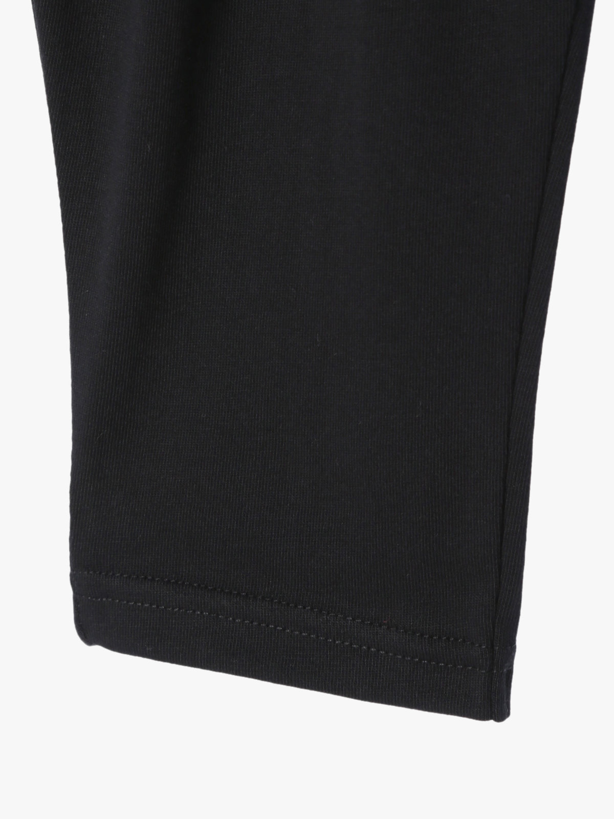 ENFANT ベビー ベビー "b."ロゴ刺繍 コットン パンツ ブラック