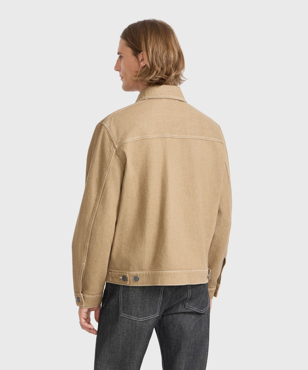 HOMME メンズ メンズ デニム ワークウェア ジャケット ブラウン系その他