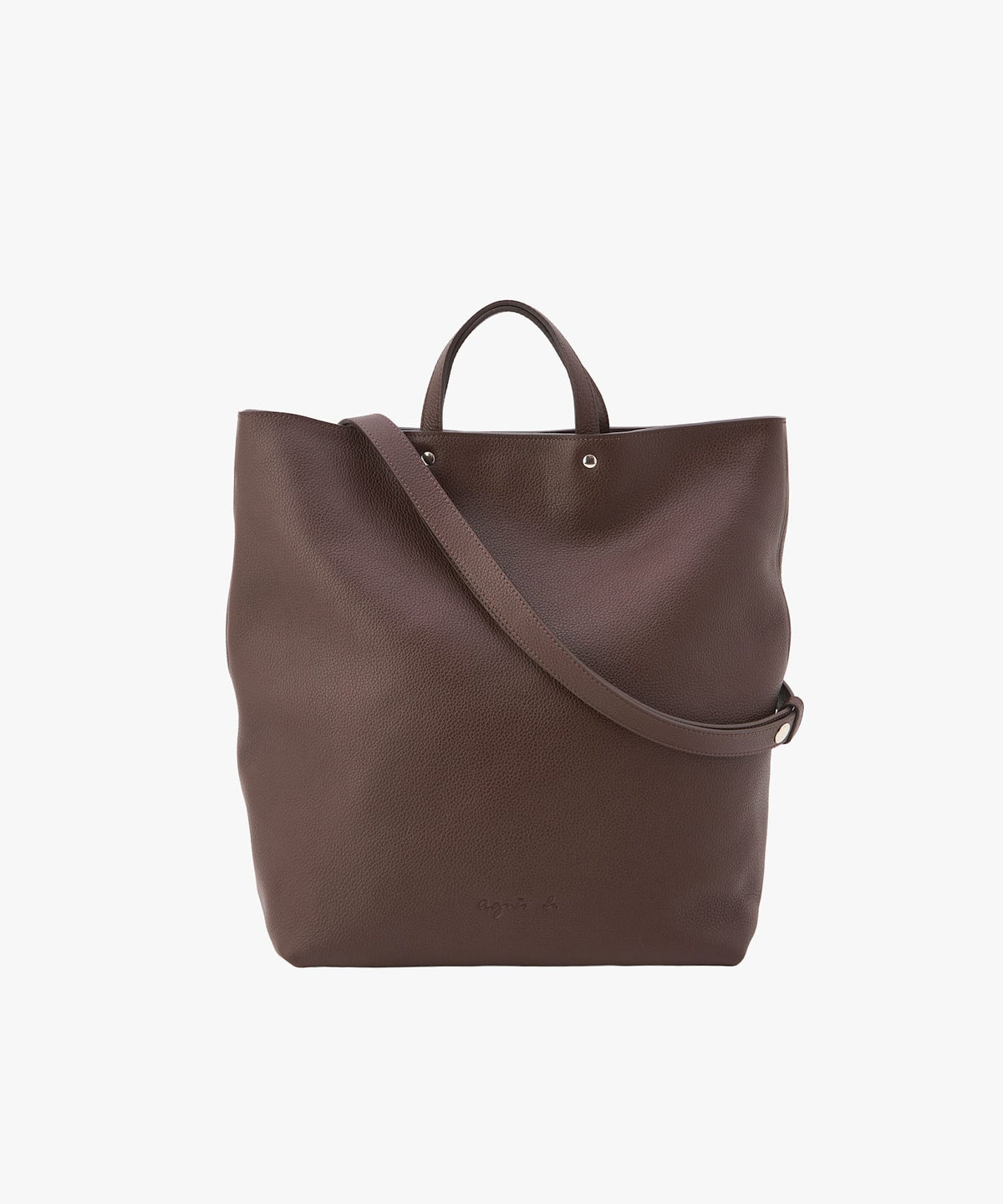 FEMME ウィメンズ レザー トートバッグ "Alix" ブラウン