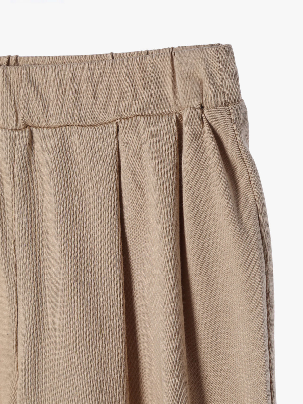 ENFANT ベビー ベビー "b."ロゴ刺繍 コットン パンツ ブラウン