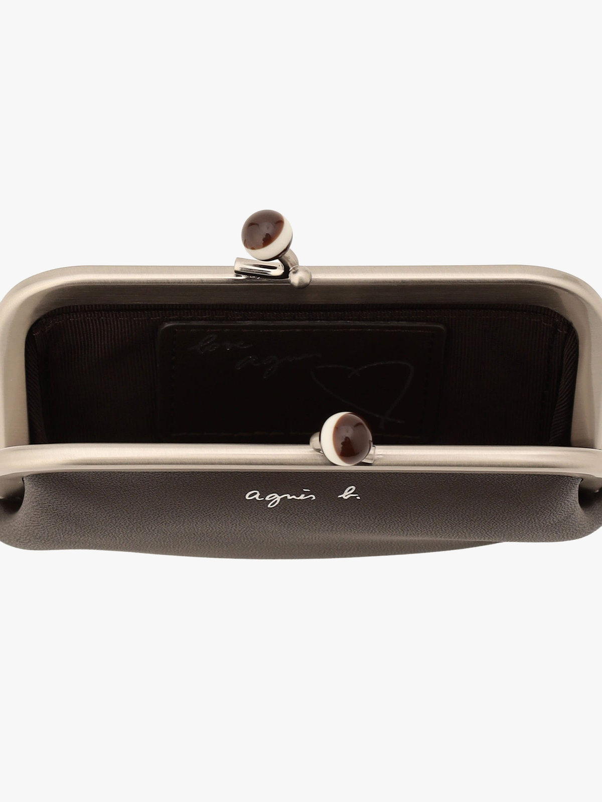 VOYAGE ウィメンズ バッグ＆ウォレット  レザー がま口 コインケース "Irene" PAW07-04 ブラウン系その他