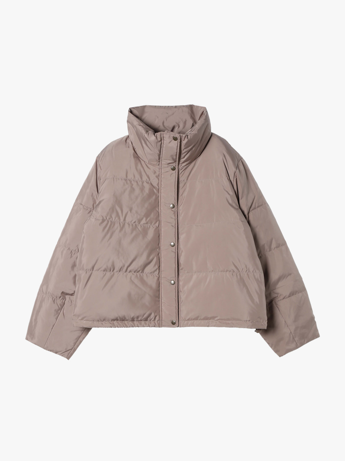 To b. by agnès b. ショート ダウンジャケット ベージュ