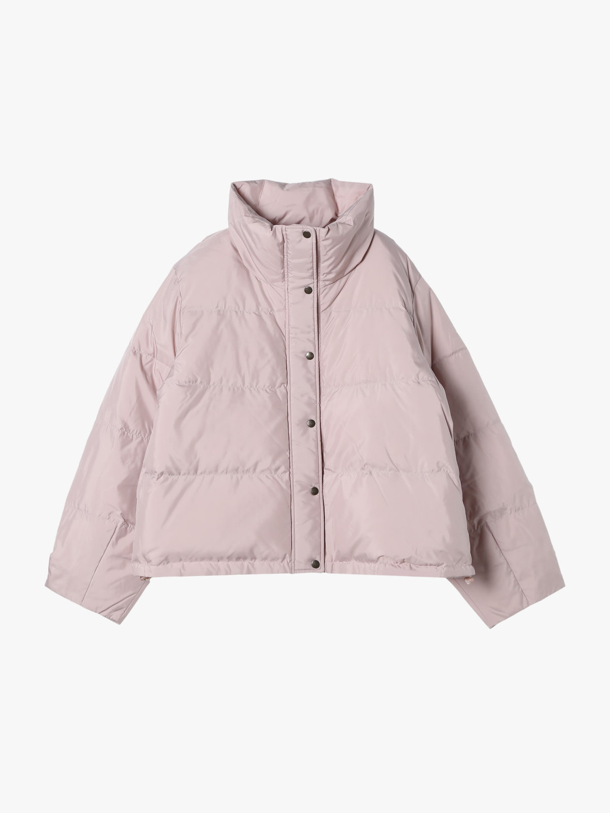 To b. by agnès b. ショート ダウンジャケット ピンク