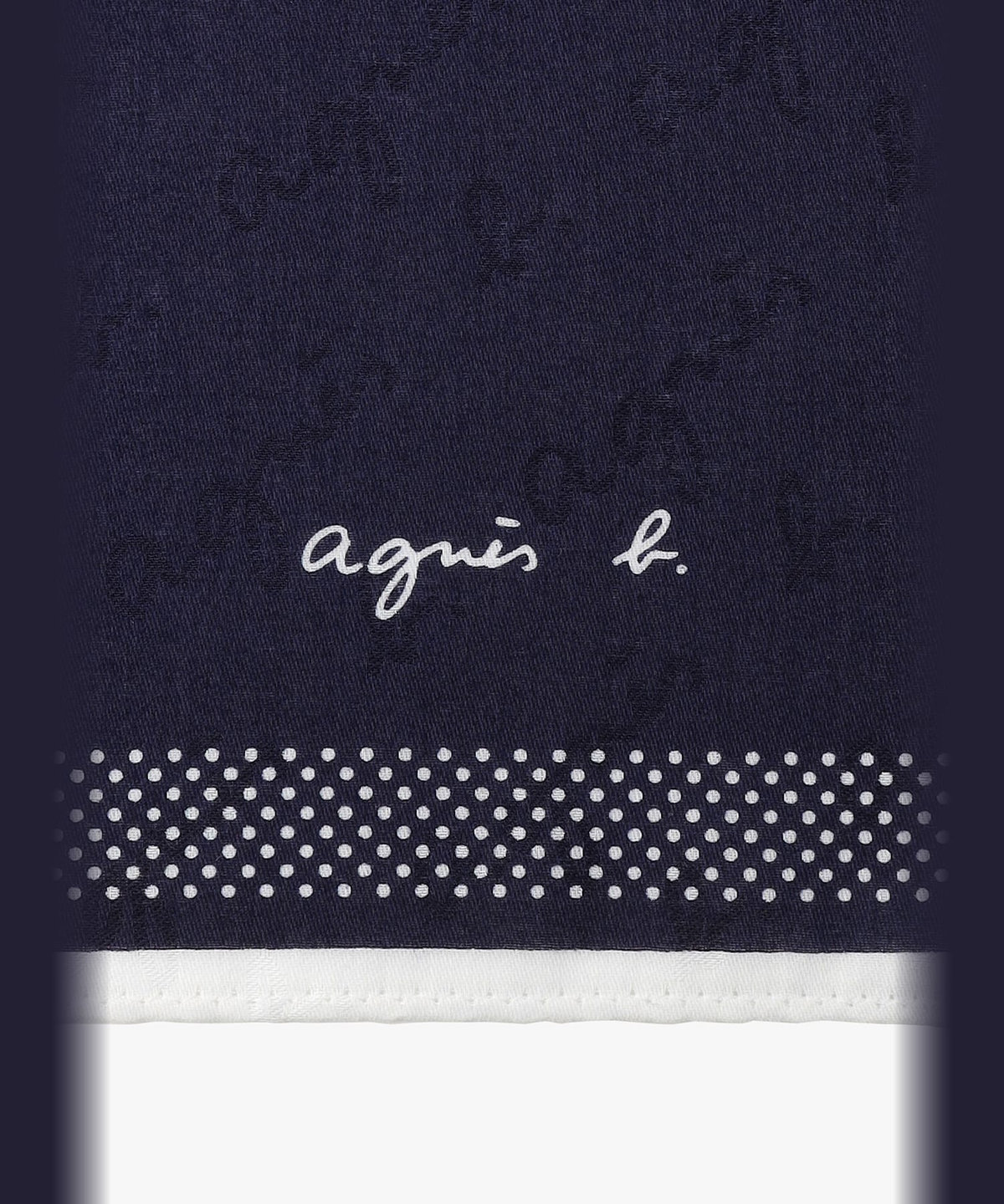 FEMME ウィメンズ ロゴ ジャカード ハンカチ ブルー系その他