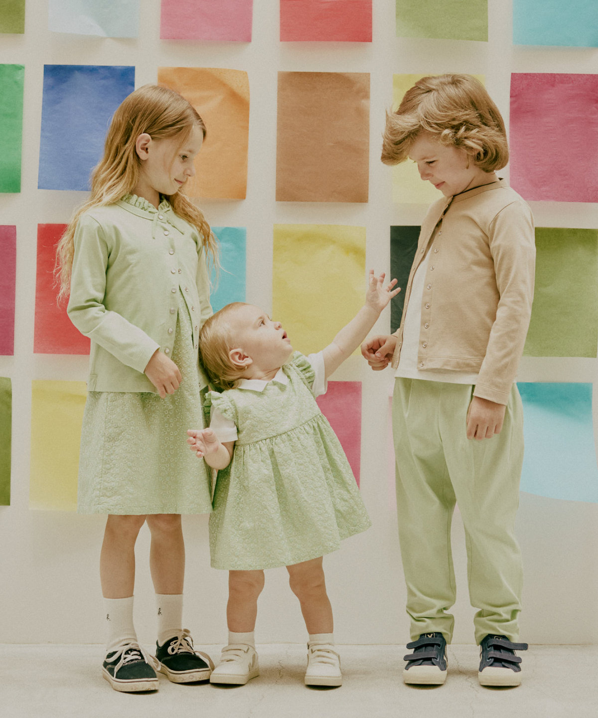 ENFANT ベビー ベビー ボディスーツ ホワイト