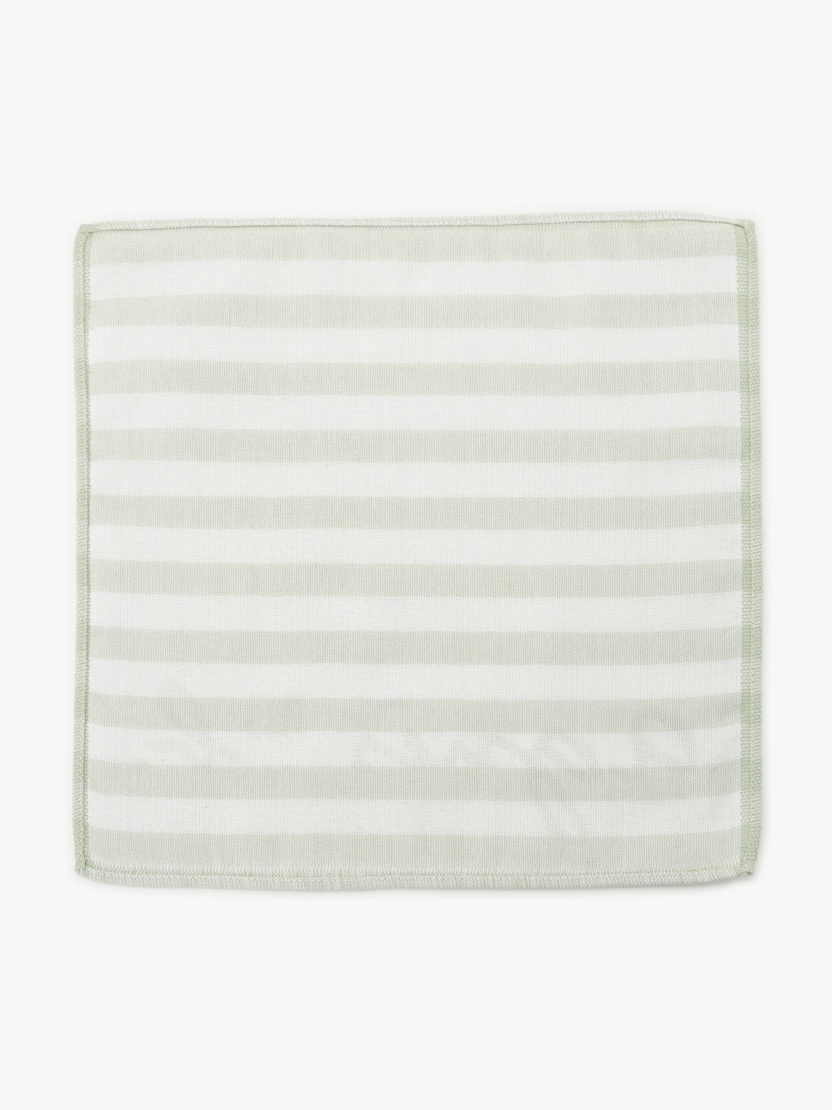 FEMME ウィメンズ WEB限定 ロゴ ボーダー ハンカチ グリーン