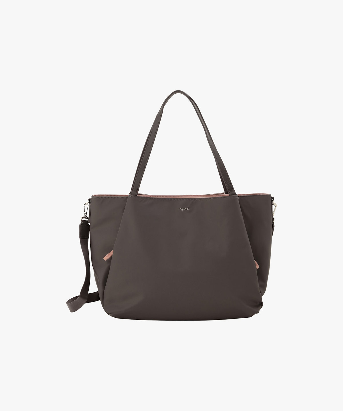 VOYAGE ウィメンズ バッグ＆ウォレット ナイロン ラージ トートバッグ "Origami" ABS07-04 グレー